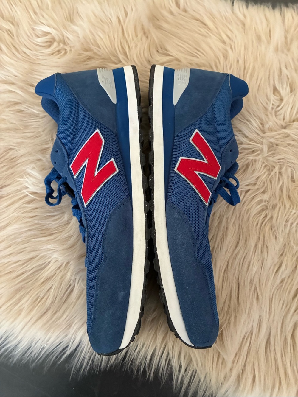 NWOT NEW BALANCE 515 in Blue/Red/White Suede/Mesh
Size 18 - Picture 8 of 10